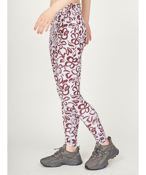 emmi（エミ）の「プルメリアアートレギンス（レギンス/スパッツ・レディース・ネイビー/ホワイト/ライトブルー・0/1）」の10枚目の写真