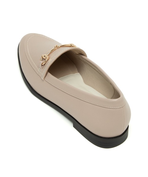 JELLY BEANS（ジェリービーンズ）の「【晴雨兼用】【防水・撥水】【生活防水】【滑りにくい】【雨の日】【通勤靴】【レイン対応】ビットレインローファー(404-59084)JELLY BEANS(ジェリービーンズ)（レインシューズ・レディース・ベージュ系/ブラック/アイボリー/ブラック系その他・22.5/24.5/24/23.5/23）」の18枚目の写真