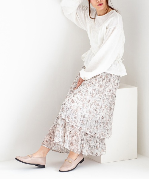 JELLY BEANS（ジェリービーンズ）の「【晴雨兼用】【防水・撥水】【生活防水】【滑りにくい】【雨の日】【通勤靴】【レイン対応】ビットレインローファー(404-59084)JELLY BEANS(ジェリービーンズ)（レインシューズ・レディース・ベージュ系/ブラック/アイボリー/ブラック系その他・22.5/24.5/24/23.5/23）」の21枚目の写真