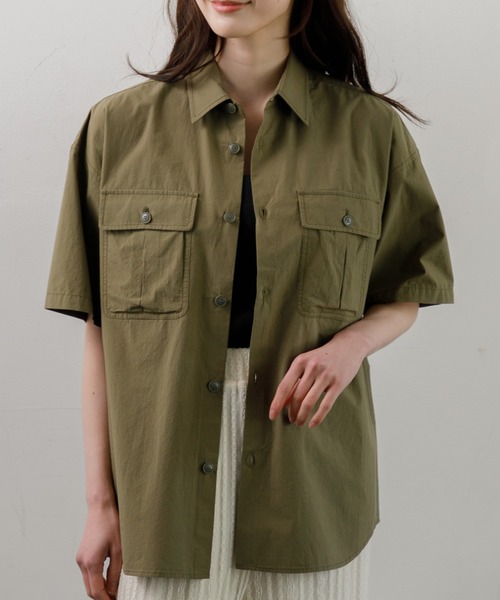 ブラウス シャツ upper hights SAFARI SHIRT レディース セール】upper hights SAFARI SHIRT（シャツ/ブラウス