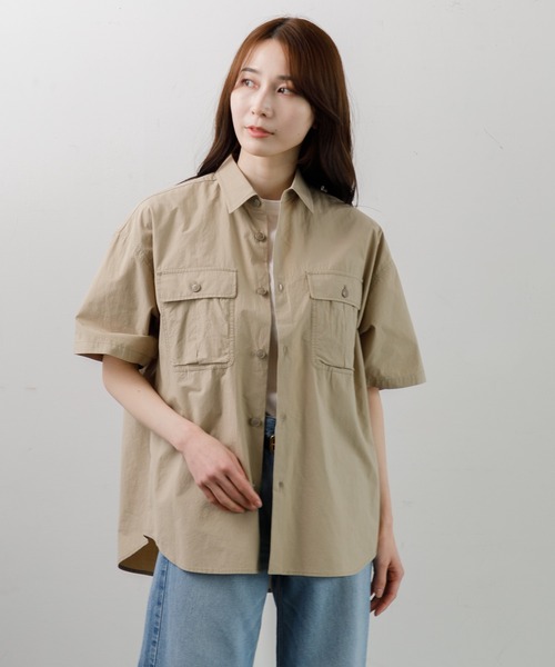 ブラウス シャツ upper hights SAFARI SHIRT レディース セール】upper hights SAFARI SHIRT（シャツ/ブラウス