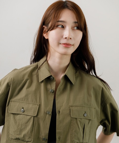 ブラウス シャツ upper hights SAFARI SHIRT レディース upperhights（アッパーハイツ）の「upper hights SAFARI SHIRT