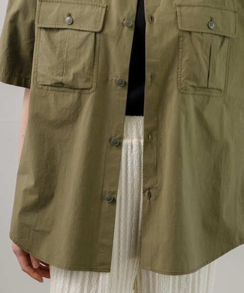 セール】upper hights SAFARI SHIRT（シャツ/ブラウス