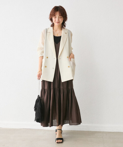 RIVE DROITE（リヴドロワ）の「【上品見え◎】フラッフィーツイストフラットサンダル（サンダル・レディース・ブラック・38/36/37）」の11枚目の写真