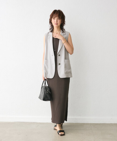 RIVE DROITE（リヴドロワ）の「【上品見え◎】フラッフィーツイストフラットサンダル（サンダル・レディース・ブラック・38/36/37）」の13枚目の写真