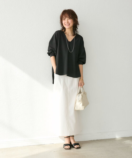 RIVE DROITE（リヴドロワ）の「【上品見え◎】フラッフィーツイストフラットサンダル（サンダル・レディース・ブラック・38/36/37）」の19枚目の写真