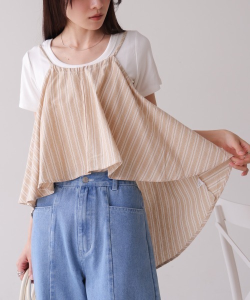 Bab（バブ）の「コットンリラックスセットアップ（セットアップ・レディース・A/B/ブラック・M）」の5枚目の写真