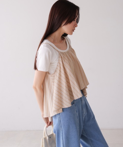 Bab（バブ）の「コットンリラックスセットアップ（セットアップ・レディース・A/B/ブラック・M）」の8枚目の写真