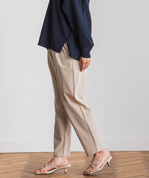 Droite lautreamont（ドロワットロートレアモン）の「【WEB限定】サークルストレッチテーパードパンツ≪洗濯機で洗える≫（その他パンツ・レディース・ブルー/イエロー/ベージュ・M）」の8枚目の写真