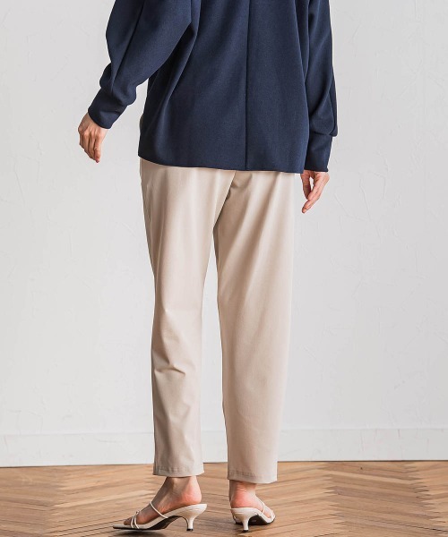 Droite lautreamont（ドロワットロートレアモン）の「【WEB限定】サークルストレッチテーパードパンツ≪洗濯機で洗える≫（その他パンツ・レディース・ブルー/イエロー/ベージュ・M）」の11枚目の写真