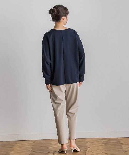 Droite lautreamont（ドロワットロートレアモン）の「【WEB限定】サークルストレッチテーパードパンツ≪洗濯機で洗える≫（その他パンツ・レディース・ブルー/イエロー/ベージュ・M）」の16枚目の写真