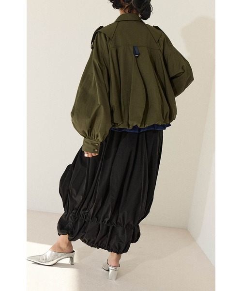 OMMO ONLINE STORE / BALLOON TRENCH BLOUSON