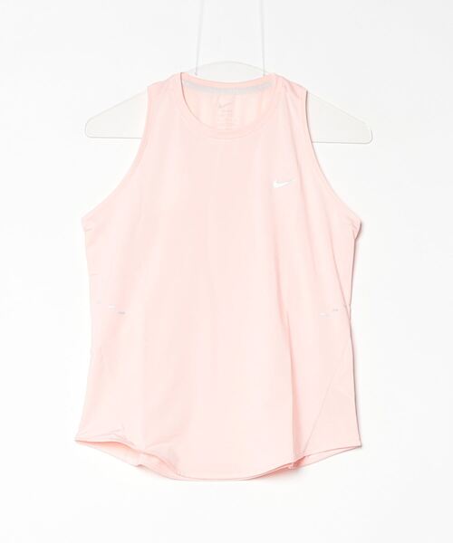 NIKE（ナイキ）の「ナイキ NIKE ナイキ  スウィフト DF タンクトップ（タンクトップ・レディース・ブラック/イエロー/ピンク・S/M/L）」の3枚目の写真