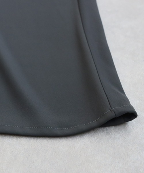 antiqua(アンティカ)の「サイドチュール切替パンツ(その他パンツ・レディース・ブラック/チャコールグレー・LARGE/MEDIUM)」の6枚目の写真