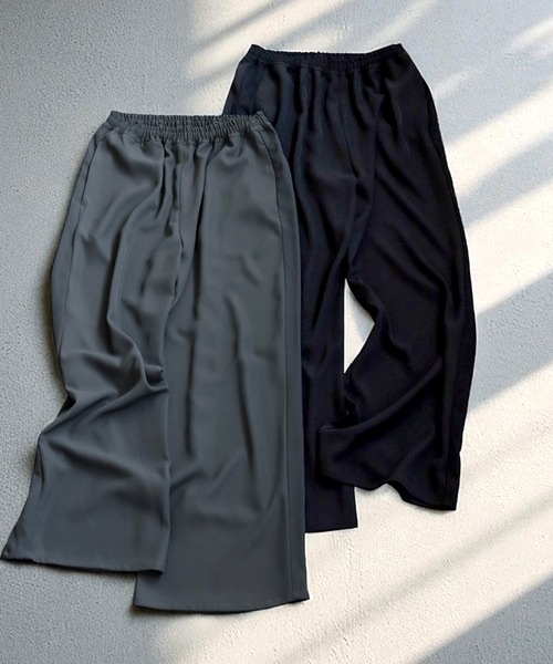 antiqua(アンティカ)の「サイドチュール切替パンツ(その他パンツ・レディース・ブラック/チャコールグレー・LARGE/MEDIUM)」の21枚目の写真