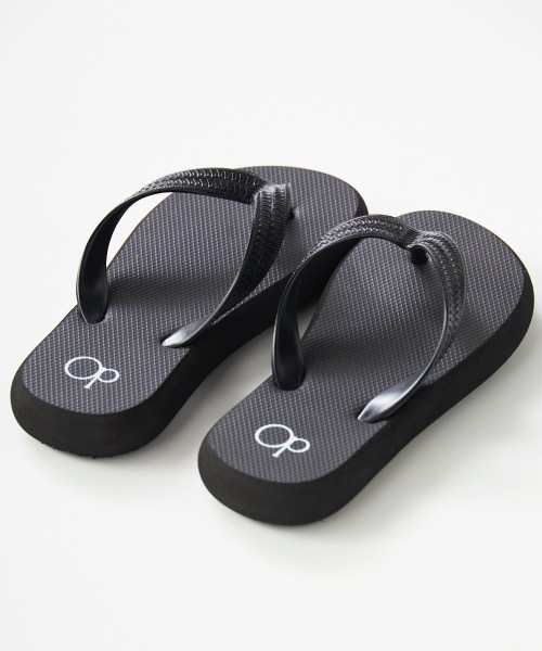 Ocean Pacific（オーシャンパシフィック）の「【OP/オーピー】キッズビーチサンダル　プール　海（サンダル・キッズ・オレンジ/ライム/カーキ/ラベンダー/ブラック/ネイビー・24/22/20/18）」の8枚目の写真