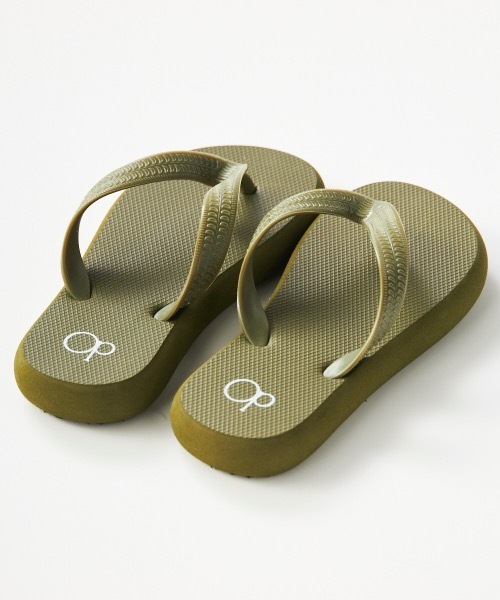 Ocean Pacific（オーシャンパシフィック）の「【OP/オーピー】キッズビーチサンダル　プール　海（サンダル・キッズ・オレンジ/ライム/カーキ/ラベンダー/ブラック/ネイビー・24/22/20/18）」の13枚目の写真