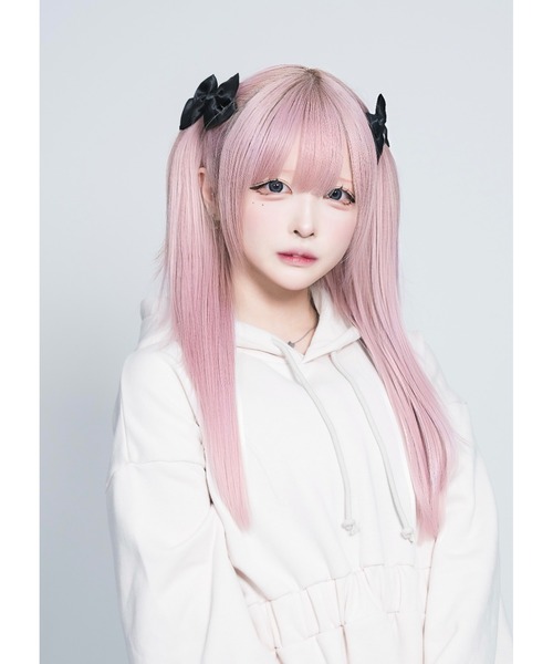 Hauls（ハウルズ）の「双子ちゃんおリボンクリップ（バレッタ/ヘアクリップ・レディース・ブラック/ホワイト・F）」の8枚目の写真