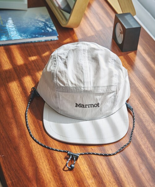 green label relaxing(グリーンレーベルリラクシング)の「【別注】<Marmot>GLR JET キャップ(キャップ・メンズ・ブラック/ベージュ/ダークグレー・FREE)」の3枚目の写真