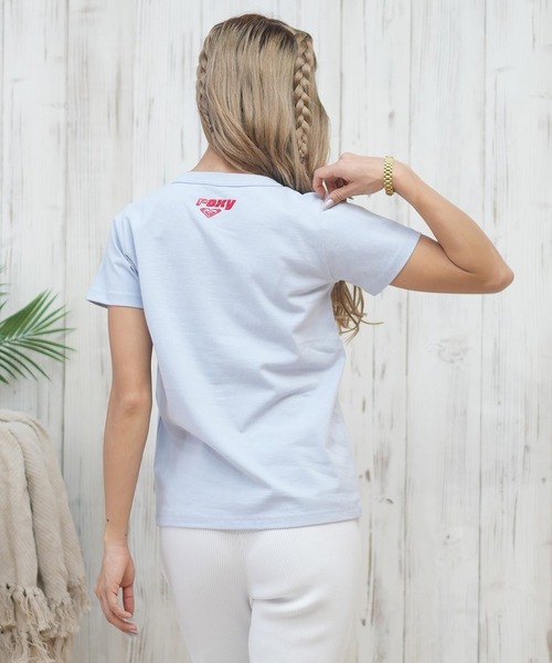 ROXY(ロキシー)の「ROXY/ロキシー CHERRY CHERRY S/S TEE Tシャツ RST252062(Tシャツ/カットソー・レディース・ブルー/ブラック/イエロー/ナチュラル・M/L)」の16枚目の写真