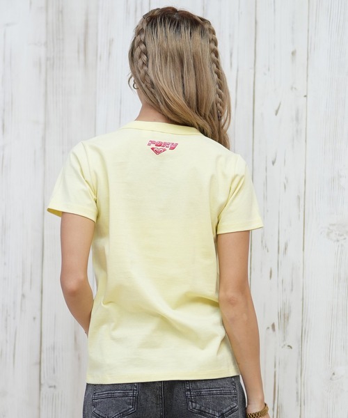 ROXY(ロキシー)の「ROXY/ロキシー CHERRY CHERRY S/S TEE Tシャツ RST252062(Tシャツ/カットソー・レディース・ブルー/ブラック/イエロー/ナチュラル・M/L)」の21枚目の写真