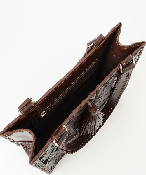CARVING TRIBES(カービングトライブス)の「Cutwork toteBAG(トートバッグ・レディース・ブラック/ブラウン系その他・FREE)」の10枚目の写真