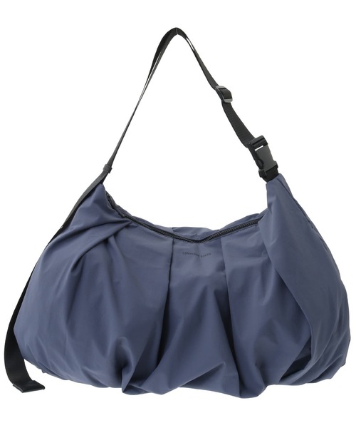 CONVERSE TOKYO(コンバーストウキョウ)の「RIPSTOP GATHERED SHOULDER BAG(ショルダーバッグ・レディース・ブルー/アイボリー/ブラック・FREE)」の1枚目の写真