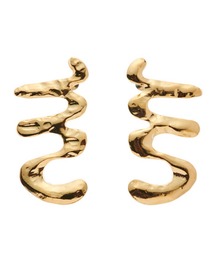 RUMCHE（ラムシェ）の「M Letter (Pierced) Earrings / Mレターピアス・イヤリング（ピアス（両耳用））」