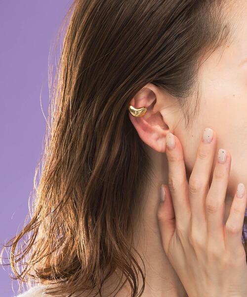 URBAN RESEARCH ROSSO WOMEN(アーバンリサーチ ロッソ)の「Favorible Beans earcuff(イヤリング・レディース・ゴールド/シルバー・FREE)」の3枚目の写真