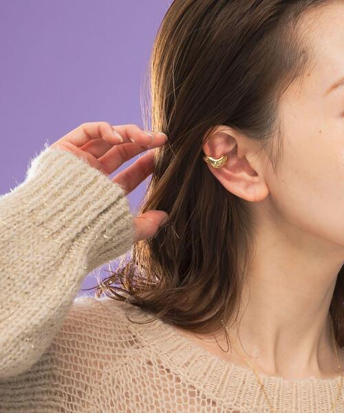 URBAN RESEARCH ROSSO WOMEN(アーバンリサーチ ロッソ)の「Favorible Beans earcuff(イヤリング・レディース・ゴールド/シルバー・FREE)」の4枚目の写真