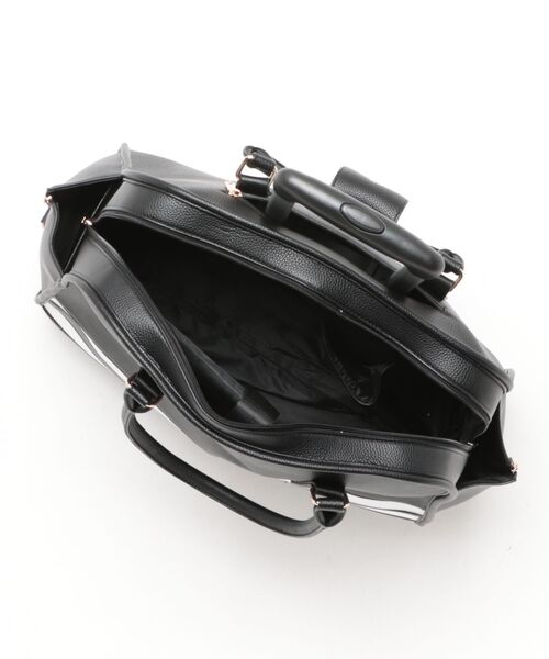 Cepica（セピカ）の「４輪両サイドポッケ付ボーダーキャリー（スーツケース/キャリーバッグ・レディース・ブラック・FREE）」の3枚目の写真