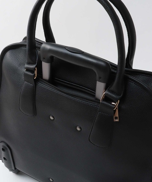 Cepica（セピカ）の「４輪両サイドポッケ付ボーダーキャリー（スーツケース/キャリーバッグ・レディース・ブラック・FREE）」の15枚目の写真