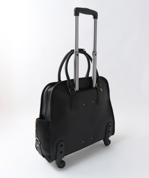 Cepica（セピカ）の「４輪両サイドポッケ付ボーダーキャリー（スーツケース/キャリーバッグ・レディース・ブラック・FREE）」の18枚目の写真