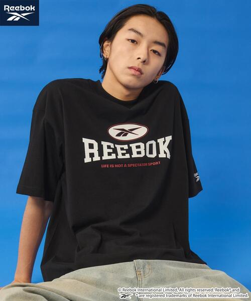 Reebok（リーボック）の「∴WEGO/Reebok別注グラフィックT（Tシャツ/カットソー・メンズ・アッシュグレー/ブラック/ホワイト・MEDIUM/LARGE）」の3枚目の写真