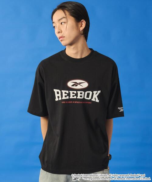 Reebok（リーボック）の「∴WEGO/Reebok別注グラフィックT（Tシャツ/カットソー・メンズ・アッシュグレー/ブラック/ホワイト・MEDIUM/LARGE）」の19枚目の写真