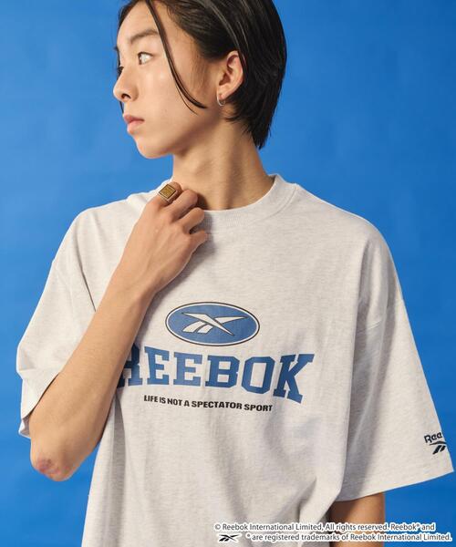 Reebok（リーボック）の「∴WEGO/Reebok別注グラフィックT（Tシャツ/カットソー・メンズ・アッシュグレー/ブラック/ホワイト・MEDIUM/LARGE）」の13枚目の写真