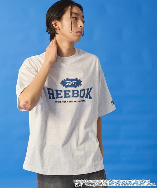 Reebok（リーボック）の「∴WEGO/Reebok別注グラフィックT（Tシャツ/カットソー・メンズ・アッシュグレー/ブラック/ホワイト・MEDIUM/LARGE）」の12枚目の写真