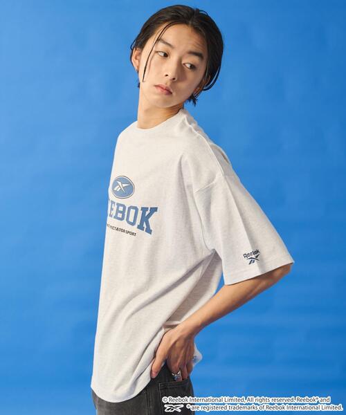 Reebok（リーボック）の「∴WEGO/Reebok別注グラフィックT（Tシャツ/カットソー・メンズ・アッシュグレー/ブラック/ホワイト・MEDIUM/LARGE）」の11枚目の写真