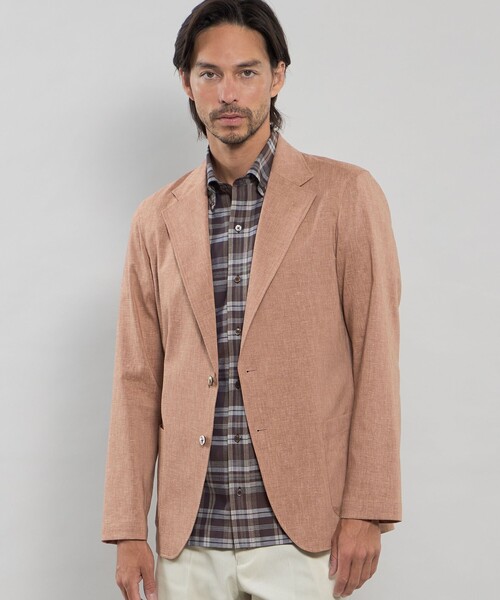 MACKINTOSH LONDON（マッキントッシュ ロンドン）の「SOLOTEX ストレッチリネンジャケット（テーラードジャケット・メンズ・ベージュ系その他/ブルー/オレンジ系その他4・40/38/42）」の15枚目の写真