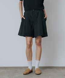 LE CIEL BLEU(ルシェルブルー) Tucked Pleat Design Swirl Pants