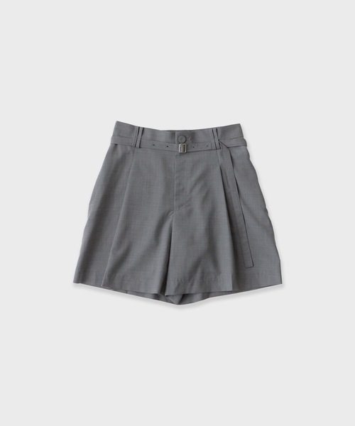 セール】LE CIEL BLEU/ルシェルブルー Tucked Front Shorts