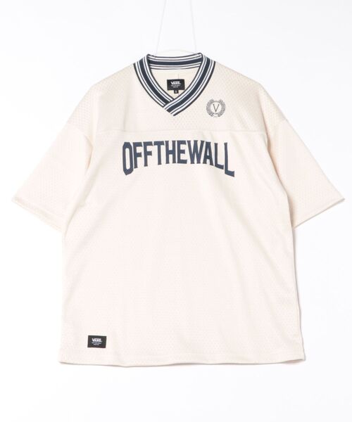 VANSアパレル(WJ) ヴァンズ M MESH Foot Ball TEE ショート