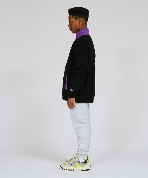 Champion（チャンピオン）の「【Champion/チャンピオン】キッズ スポーツ ジップジャケット（その他アウター・キッズ・ブラック/ブルー/ダークグリーン・140/150/160/130）」の5枚目の写真