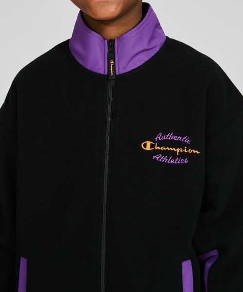 Champion（チャンピオン）の「【Champion/チャンピオン】キッズ スポーツ ジップジャケット（その他アウター・キッズ・ブラック/ブルー/ダークグリーン・140/150/160/130）」の7枚目の写真