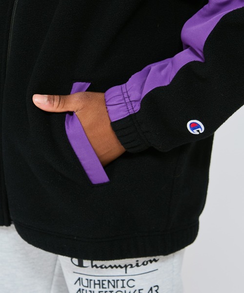 Champion（チャンピオン）の「【Champion/チャンピオン】キッズ スポーツ ジップジャケット（その他アウター・キッズ・ブラック/ブルー/ダークグリーン・140/150/160/130）」の10枚目の写真