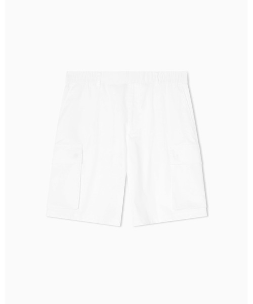 ARMANI EXCHANGE（アルマーニエクスチェンジ）の「【A|X アルマーニ エクスチェンジ】コットンツイル カーゴハーフパンツ（EC限定カラー含）（その他パンツ・メンズ・ダークネイビー・28inch/29inch/30inch/31inch/32inch/33inch/36inch/38inch/34inch）」の9枚目の写真