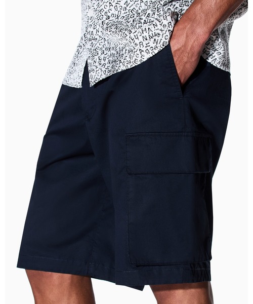 ARMANI EXCHANGE(アルマーニエクスチェンジ)の「【A|X アルマーニ エクスチェンジ】コットンツイル カーゴハーフパンツ(その他パンツ・メンズ・ダークネイビー/オフホワイト・28inch/29inch/30inch/31inch/32inch/33inch/36inch/38inch/34inch)」の11枚目の写真