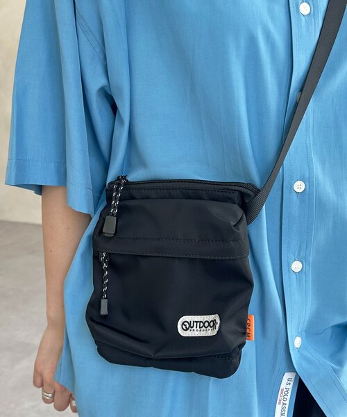 OUTDOOR PRODUCTS CPCM ショルダーバッグ OUTDOOR PRODUCTS】巾着ショルダー（ショルダーバッグ