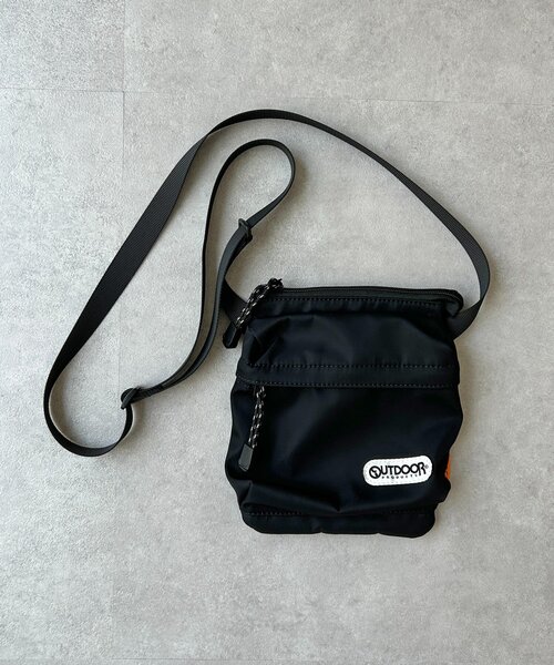 OUTDOOR PRODUCTS CPCM ショルダーバッグ OUTDOOR PRODUCTS】巾着ショルダー（ショルダーバッグ