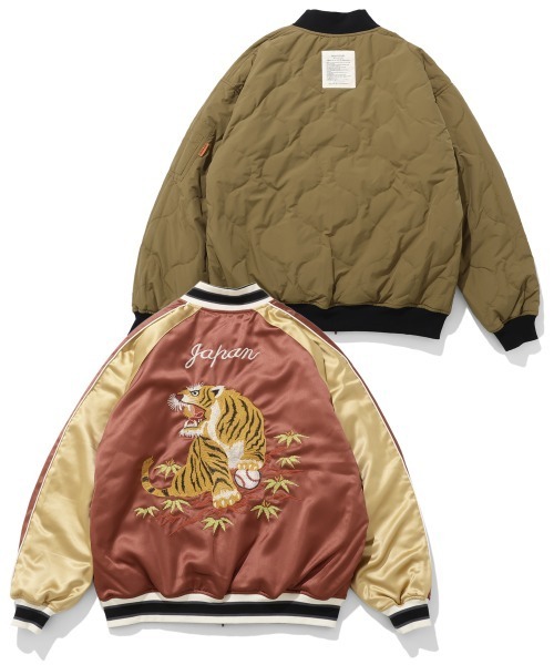 ロリポップ 。WIND AND SEA スーベニア　スカジャン刺繍　M リバーシブル】スーベニア刺繍ひっくりスカジャン（スカジャン